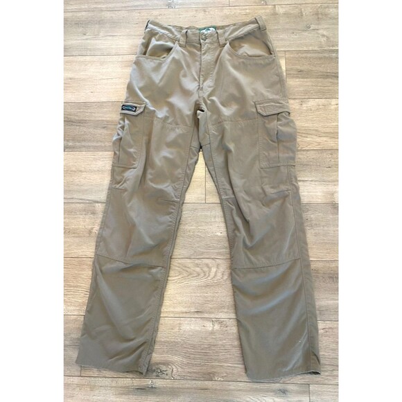 Arborwear Ground Flex Pants Brown Cargo Canvas Outdoor Work Men's Size 32X32 - Picture 1 of 9